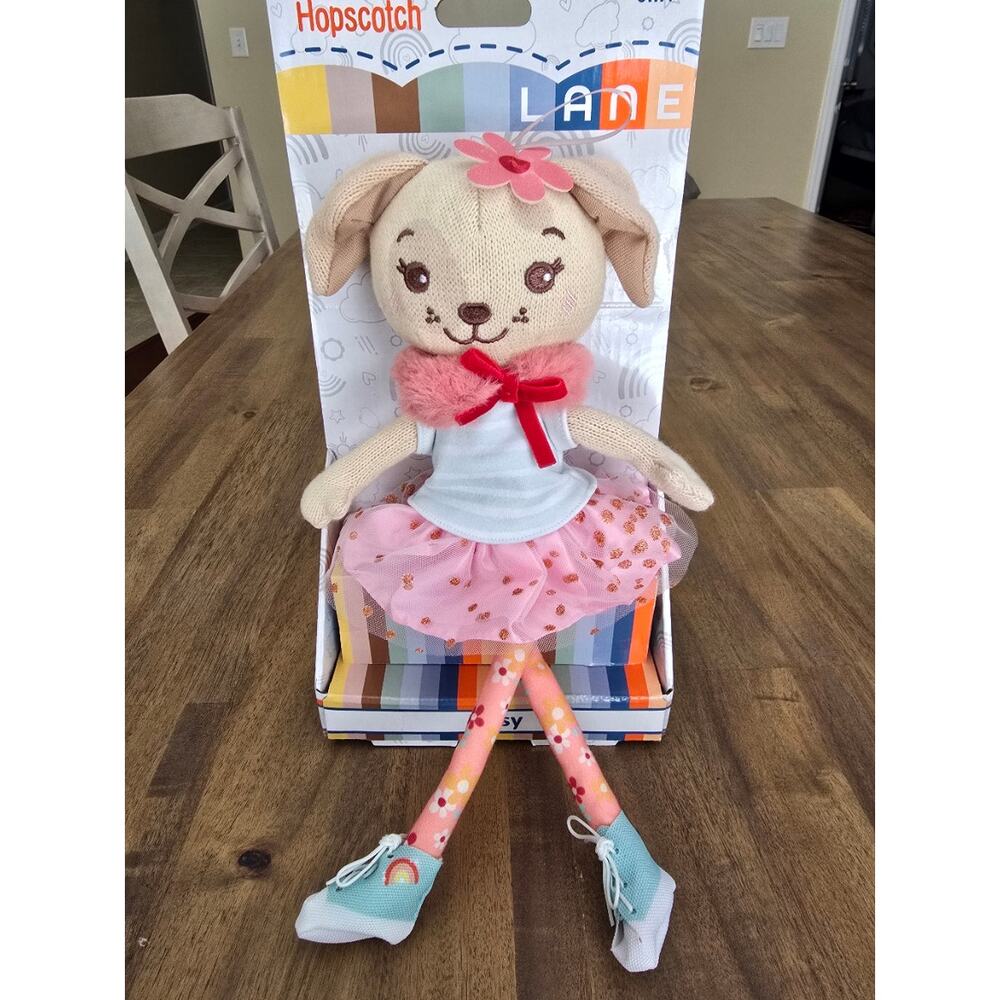 Hopscotch Lane 13-inch Soft Bodied Doll, Rosy, Ages 0+ Months Rosy